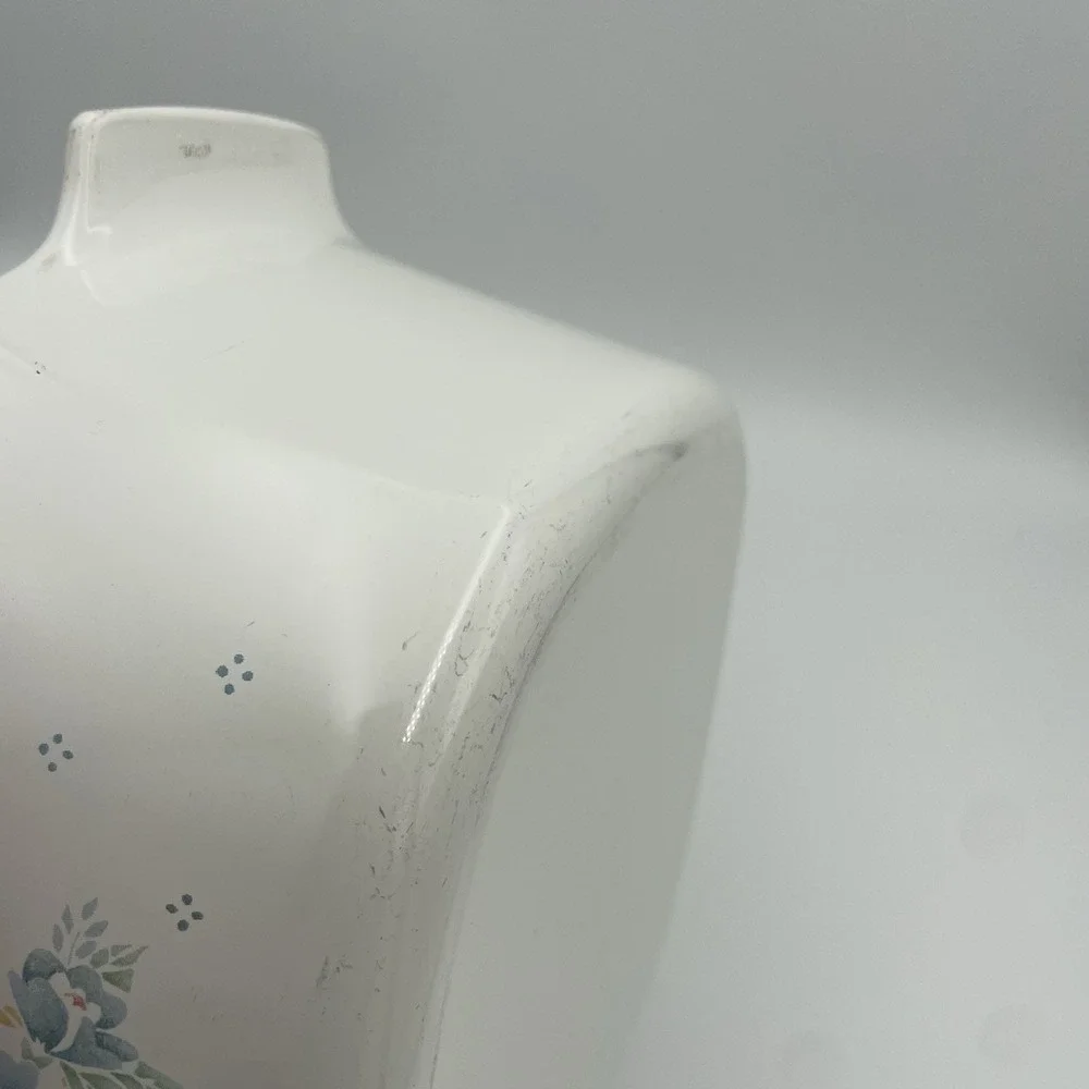 Vintage Corning Ware Country Cornflower A3B Casserole 3 Liter With Pyrex Lid A9C